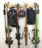 4 pairs of skis