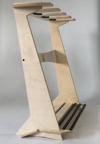 THE PACIFICA freestanding surfboard rack
