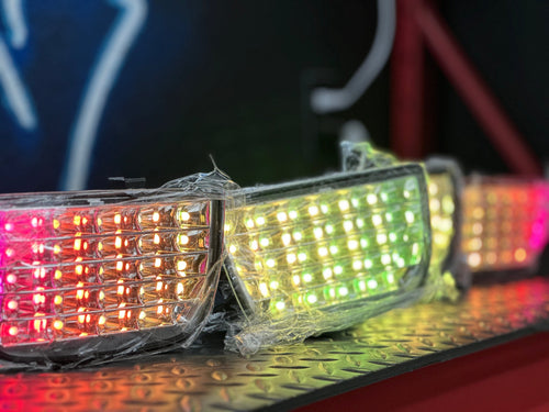 2010-2013 RGB Chevy Camaro Chrome Tail Lights