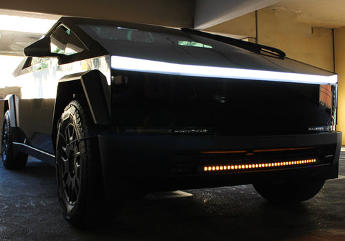 Tesla Cybertruck - Curved 40in Light Bar - Slim M&R Automotive