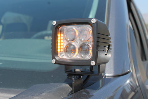 2024+ Ford F150 Hood Mount/Ditch Lights/Pillars