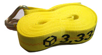 2" x 27 Ft. Flatbed Ratchet Strap w/ Wire Hooks 10 PACK | R27W RatchetStrap.Com