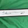 Autographed/Signed Ahmad Sauce Gardner New York Green Football Jersey Beckett BAS COA