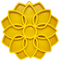 Yellow Mandala eTray