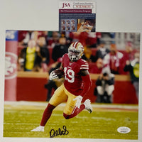 Autographed/Signed Deebo Samuel San Francisco 49ers 8x10 Football Photo JSA COA