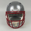 Autographed/Signed Tom Brady New England Patriots Full Size FS F/S Speed Replica Football Helmet Fanatics COA/LOA