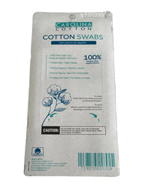 Carolina Cotton Cotton Swabs – 300 Count – 100% Cotton