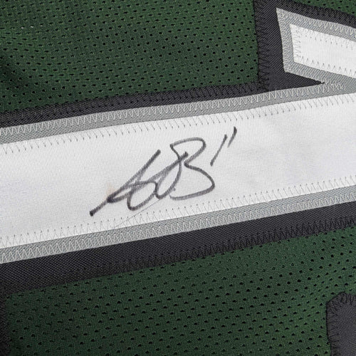 Autographed/Signed AJ A.J. Brown Philadelphia Green Football Jersey Beckett BAS COA
