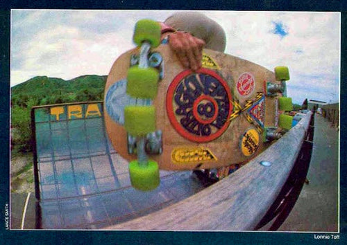 Lonnie Toft OUTRAGEOUS 8-WEELER Limited Edition, Hand-Painted Deck (PRE-ORDER, JANUARY 2027)