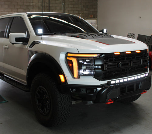2024+ Ford Raptor Gen 3 Refresh Hood Mount/Ditch Lights - PRO M&R Automotive