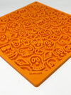 Zombie eMat - Enrichment Lick Mat for Dogs and Cats | Halloween Skull Design | SodaPup