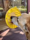 Sun n' Sea eMat - Enrichment Lick Mat For Dogs and Cats - With Suction Cups - Beach Design | USA Made
