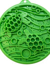Water Nylon eCoin Durable Enrichment Snacking Coin for Dogs | USA-Made Lick Mat Alternative
