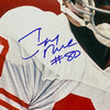Autographed/Signed Joe Montana & Jerry Rice San Francisco 49ers 16x20 Football Photo Beckett BAS COA #2