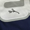 Autographed/Signed Allen Iverson Georgetown Blue College Basketball Jersey PSA/DNA COA