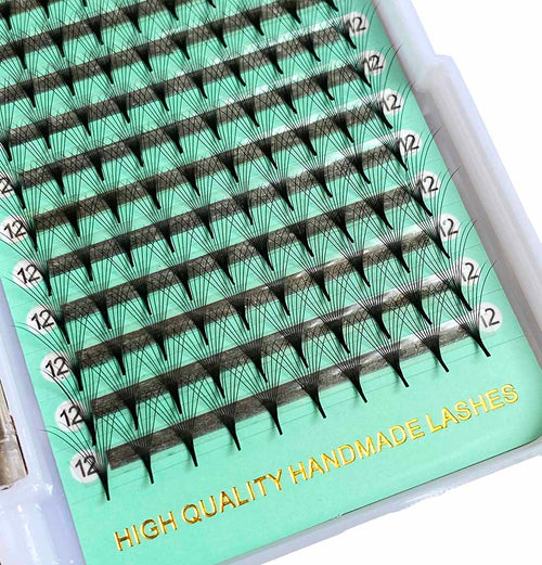 10D Slim/Sharp/Pointy Root Medium Stem Premade Fans 16 lines NO-Logo 160 fans【Sale】