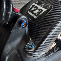 Titanium mud Guard mount bolts
