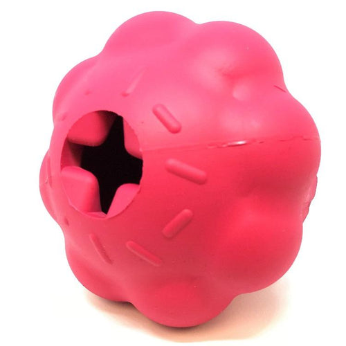 Cupcake eDispenser - Durable Rubber Chew Toy & Treat Dispenser | USA Made
