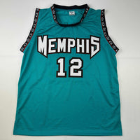 Autographed/Signed Ja Morant Memphis Teal Basketball Jersey JSA COA
