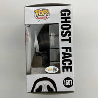 Autographed/Signed Skeet Ulrich Inscribed Billy Ghostface Scream Funko Pop #1607 Movie Figurine Toy JSA COA
