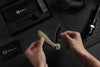 The Vector Folding Pocket Knife Giftset for Men and Women (Green and Black)