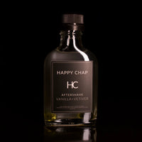 Happy Chap Vanilla + Vetiver Shaving Collection