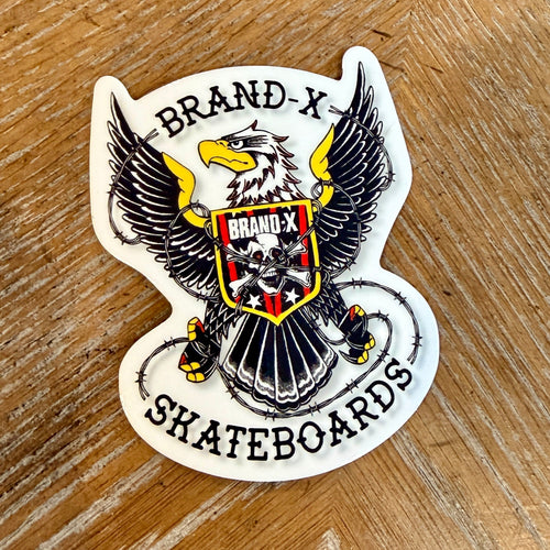 Brand-X EAGLE Sticker 2.75"