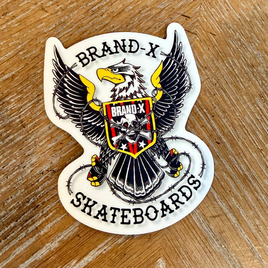 Brand-X EAGLE Sticker 2.75"