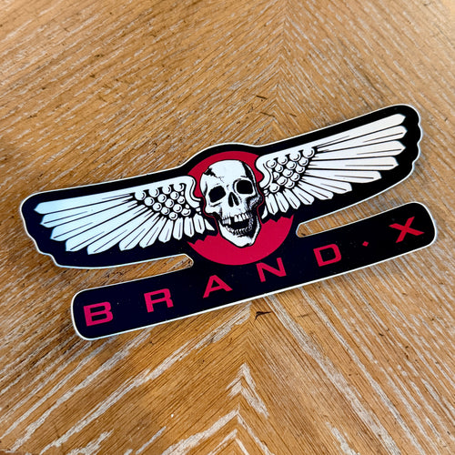 Brand-X Wings Sticker 6”