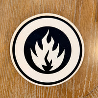 Black Label VINTAGE NOS Stickers 6”
