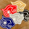 Black Panthers VINTAGE NOS Stickers 6”