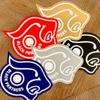 Black Panthers VINTAGE NOS Stickers 6”
