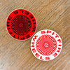 Spitfire The End VINTAGE NOS Stickers 2.5”