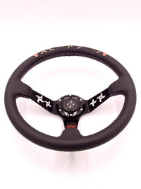 SPDZ1 “The Ninja” (Black) Steering Wheel – Deep Dish