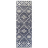 Premium Hand-Tufted Rug Made of 100% Wool  - Snowfall - 2x8 Feet
