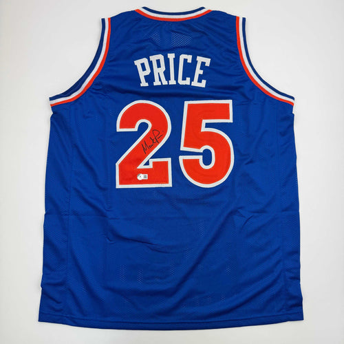 Autographed/Signed Mark Price Cleveland Blue Basketball Jersey Beckett BAS COA