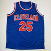 Autographed/Signed Mark Price Cleveland Blue Basketball Jersey Beckett BAS COA