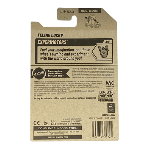 Hot Wheels Feline Lucky - Experimotors Series 2/5