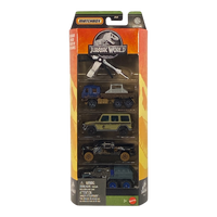 Matchbox Jurassic World Dinosaur Danger 5 Pack