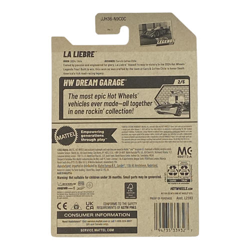 Hot Wheels La Liebre - HW Dream Garage Series 2/5