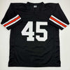 Autographed/Signed Archie Griffin Cincinnati Black Football Jersey Beckett BAS COA