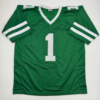 Autographed/Signed Ahmad Sauce Gardner New York Green Football Jersey Beckett BAS COA #2