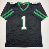 Autographed/Signed Ahmad Sauce Gardner New York Black Football Jersey Beckett BAS COA #2