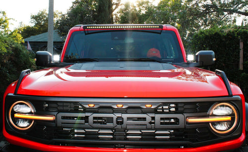 2022+ Ford Bronco Raptor 40in Roof Mount Light Bar - Slim M&R Automotive