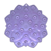 Mandala Softie eTray Shallow Slow Feeder Dog Bowl with Suction Cups |  USA Made