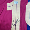 Autographed/Signed Lamine Yamal FC Barcelona Blue Soccer Jersey Beckett BAS COA