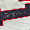 Autographed/Signed Deion Sanders Atlanta White Football Jersey Beckett BAS COA