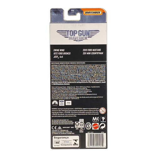 Matchbox Top Gun Maverick 5 Pack Vehicles