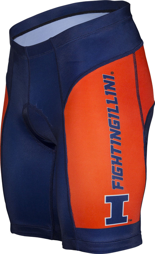 Illinois Fighting Illini Cycling Shorts (S, 2XL)