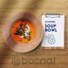 Bosnal - Palm Leaf Biodegradable Bowls, 9.5 inch Round Soup Bowl Bosnal
